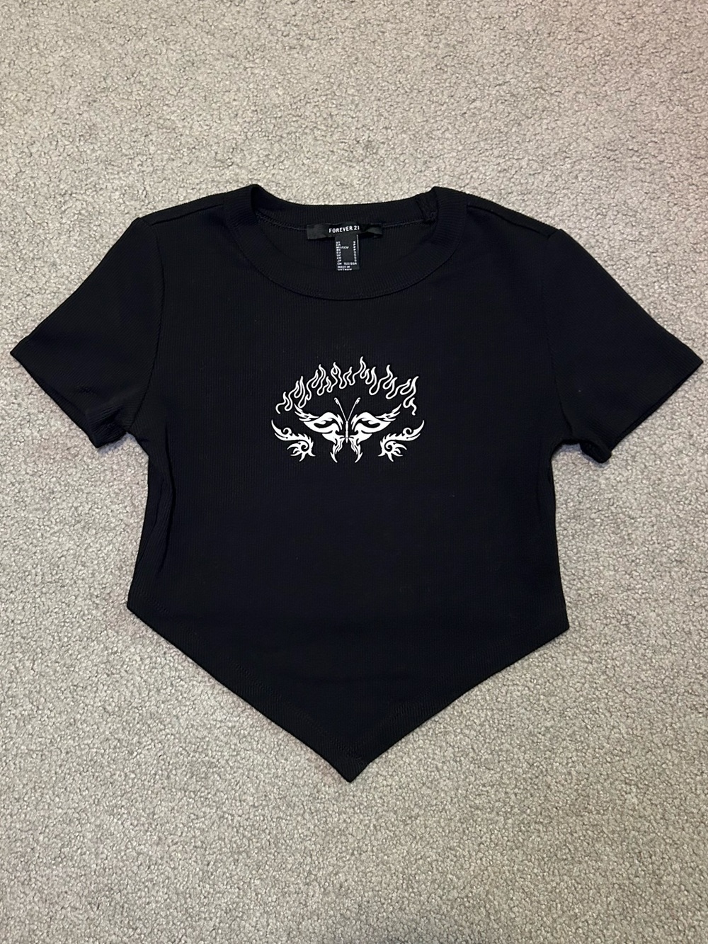 Butterfly V Crop Top